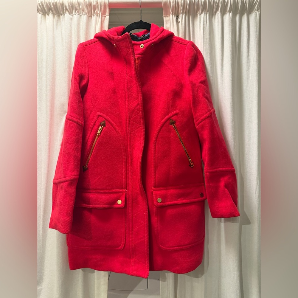 J. Crew Scarlet Utility Jacket